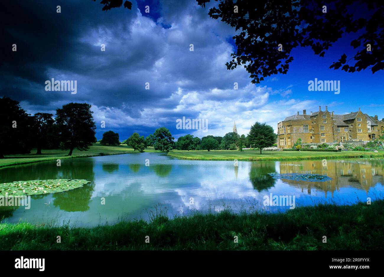 Europa, England, Banbury, Oxfordshire, Broughton Burg Stockfoto