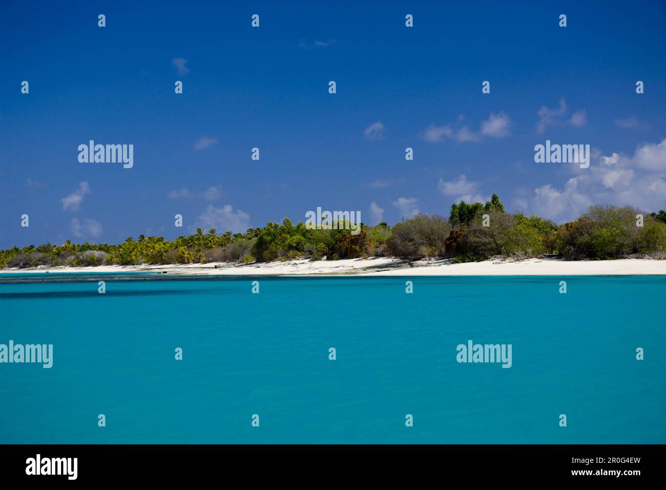 Lagune von Bikini, Marshallinseln, Bikini-Atoll, Mikronesien, Pazifik Stockfoto