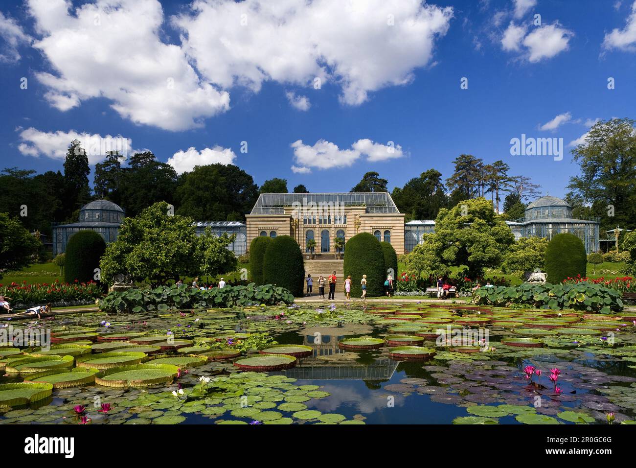 Zoologischer und botanischer Garten Wilhelma, der maurische Garten mit