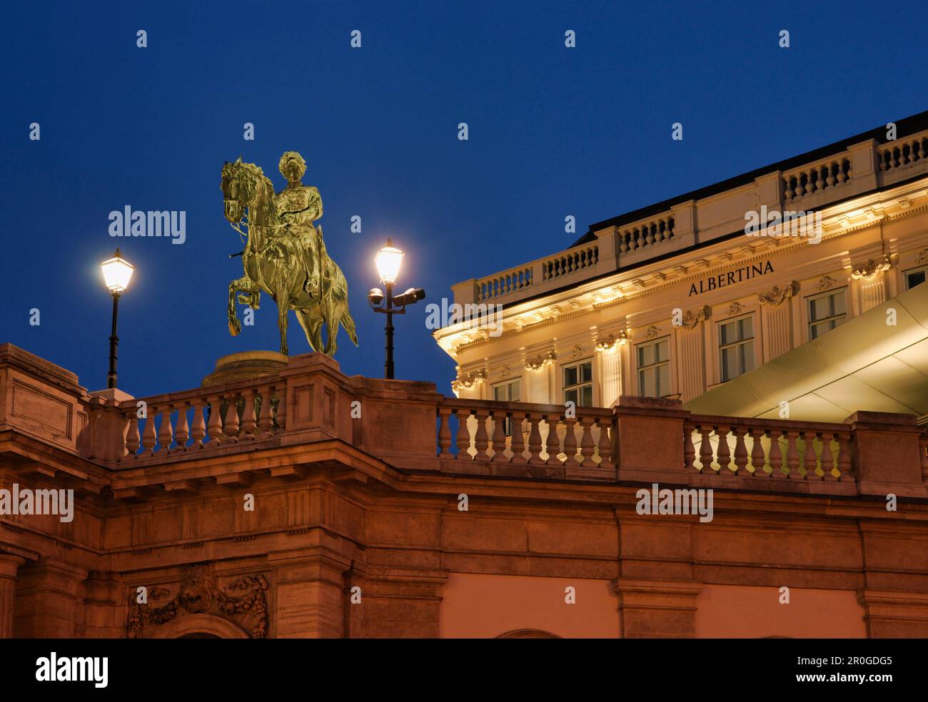 Franz Joseph I., Albertina, Wien, Österreich Stockfoto