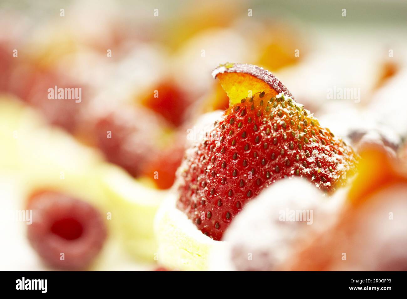 Erdbeere im Kempinski Hotel Mall of the Emirates, Dubai, Vereinigte Arabische Emirate Stockfoto