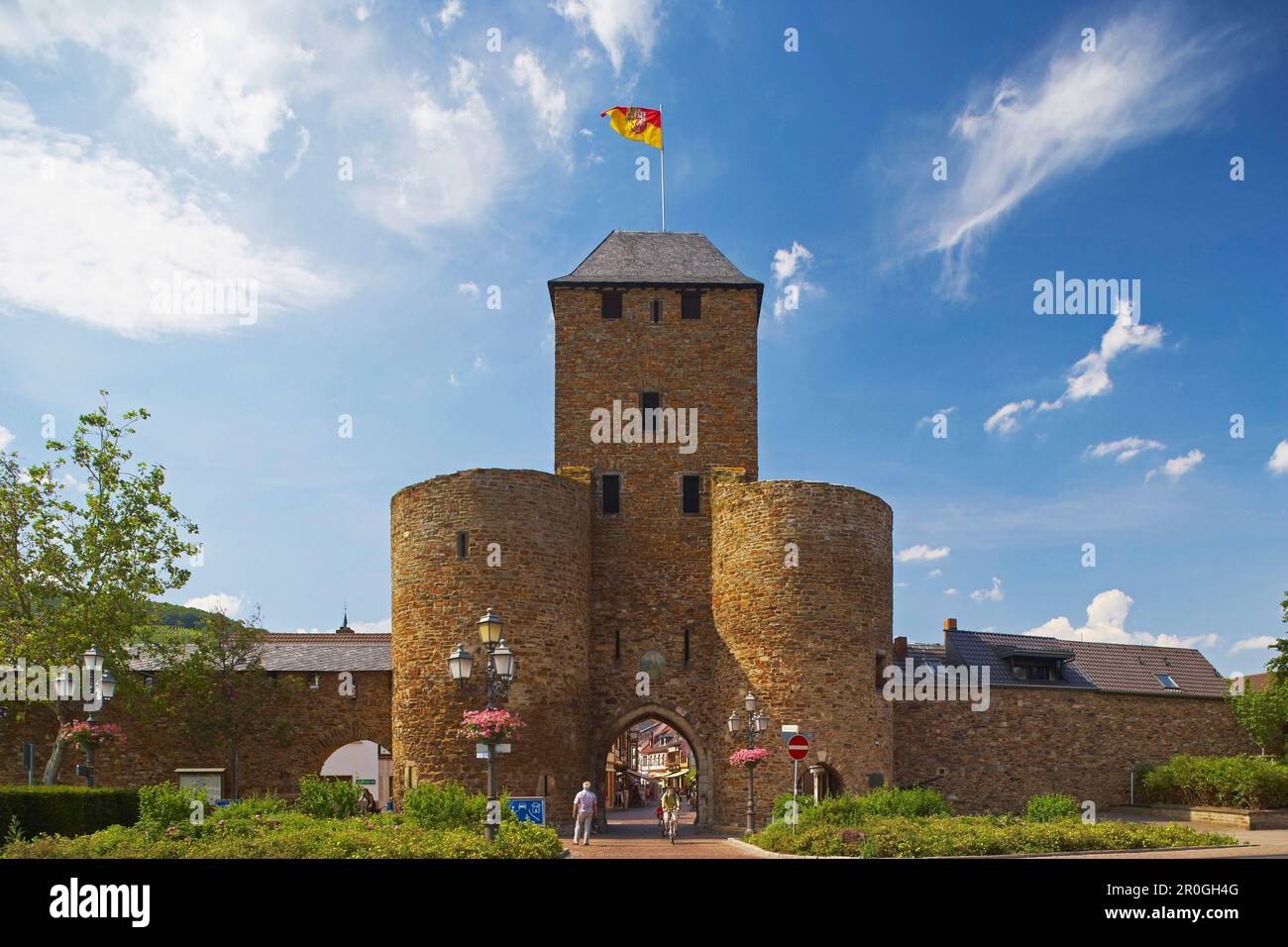 Ahr Gate, Ahrweiler, Bad Neuenahr-Ahrweiler, Rheinland-Pfalz, Deutschland Stockfoto