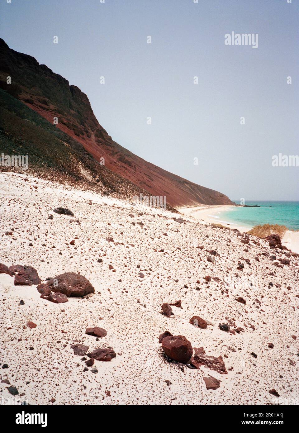 ERITREA, Dankalia, das Rote Meer und vulkanische Küstenlandschaft Stockfoto