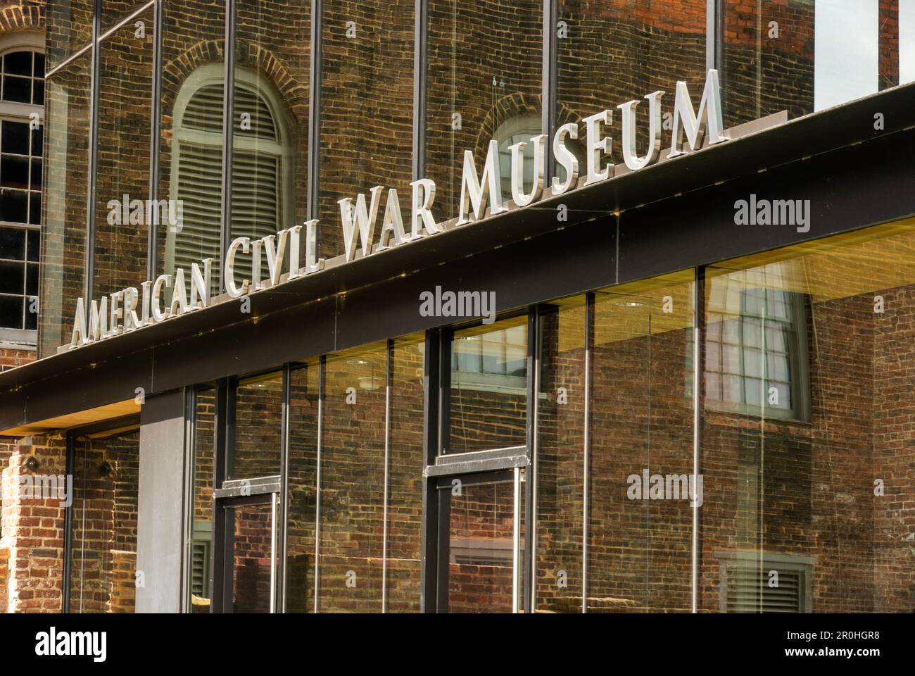 American Civil war Museum im Zentrum von Richmond Virginia Stockfoto