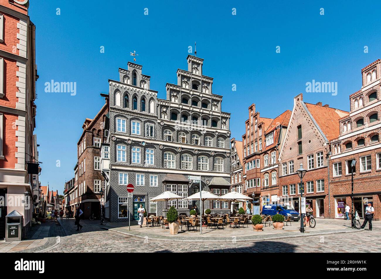 Industrie und Handelskammer Gebäude, Am Sande, Lüneburg, Niedersachsen, Deutschland Stockfoto