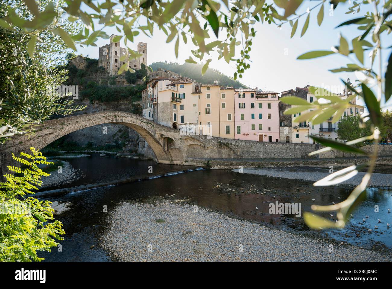 Dolceacqua, Val Nervia, Provinz Imperia, Ligurien, italienische Riviera, Italien Stockfoto