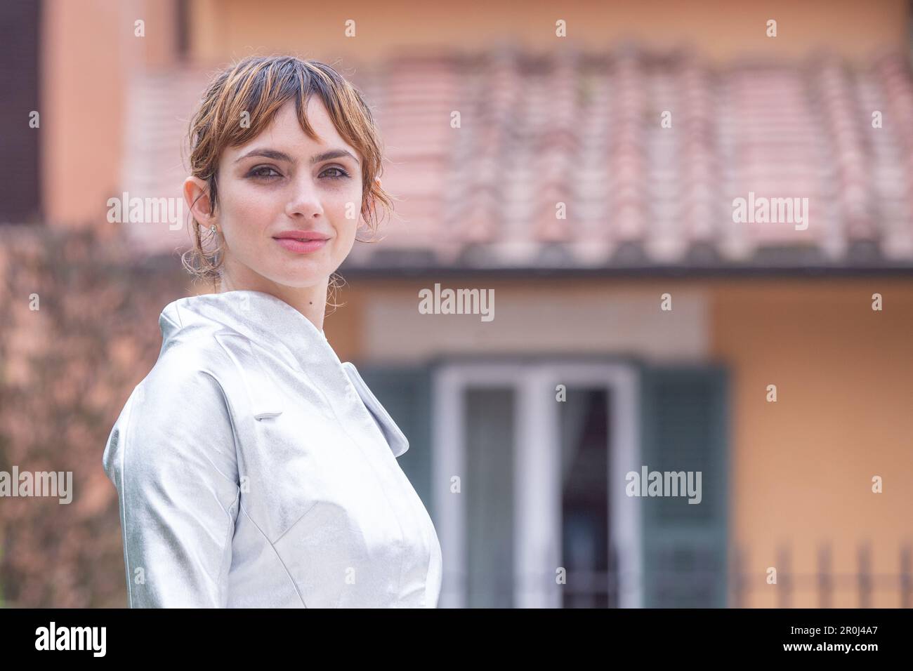 Rom, Italien. 08. Mai 2023. Schauspielerin Zoë Bleu Sidel, Tochter der Schauspielerin Rosanna Arquette, nimmt am Fototermin des Films „Zeichen der Liebe“ im Cinema Barberini in Rom Teil (Foto: Matteo Nardone/Pacific Press/Sipa USA). Kredit: SIPA USA/Alamy Live News Stockfoto
