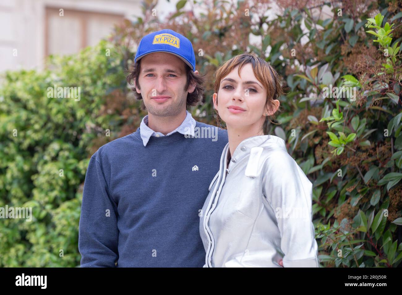 8. Mai 2023, Rom, Italien: ZoÃ« Bleu Sidel und Hopper Jack Penn nehmen an der Fotokonferenz des Films „Zeichen der Liebe“ im Cinema Barberini in Rom Teil (Kreditbild: © Matteo Nardone/Pacific Press via ZUMA Press Wire) NUR REDAKTIONELLE VERWENDUNG! Nicht für den kommerziellen GEBRAUCH! Stockfoto