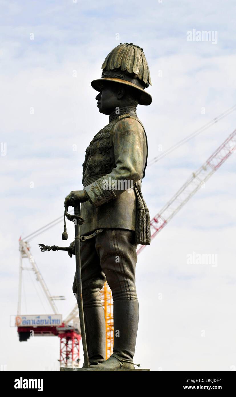 König Rama VI Monument, Lumphini Park, Bangkok, Thailand. Stockfoto