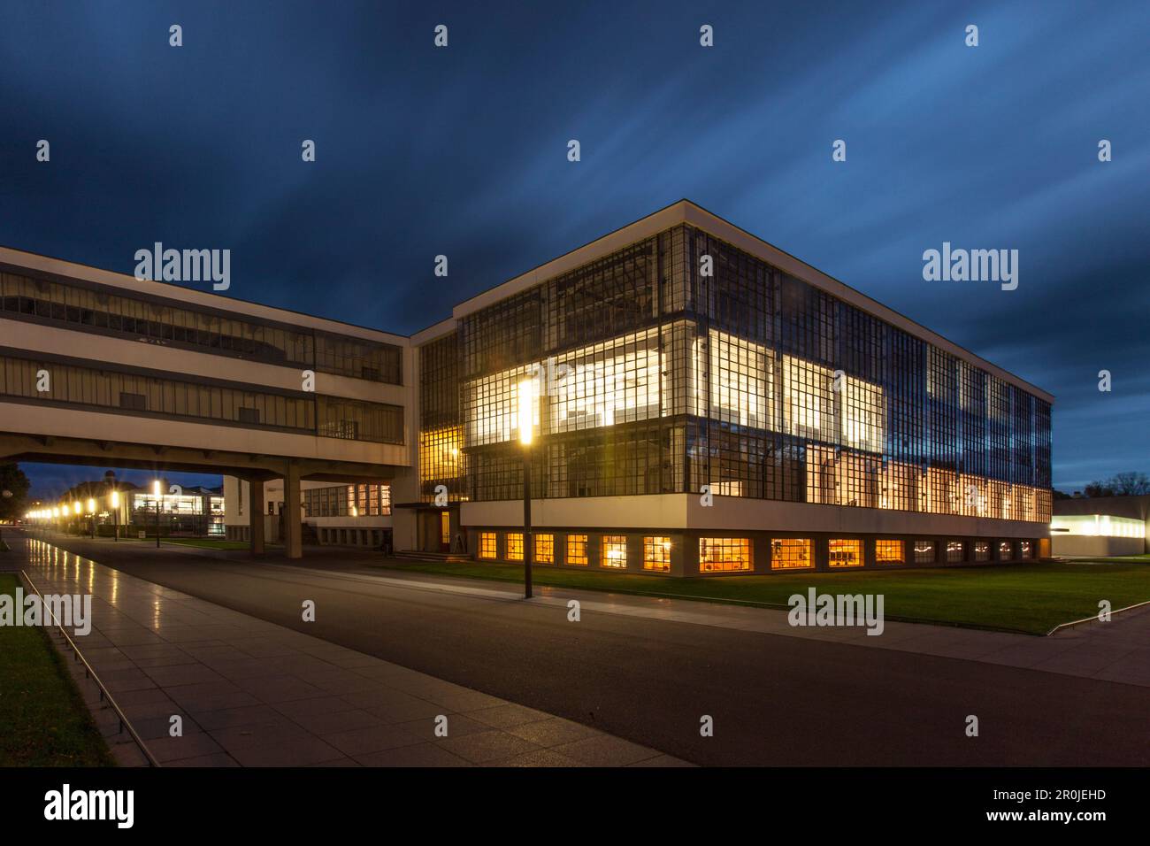 Bauhaus Dessau, Dessau-Roßlau, Sachsen-Anhalt, Deutschland Stockfoto
