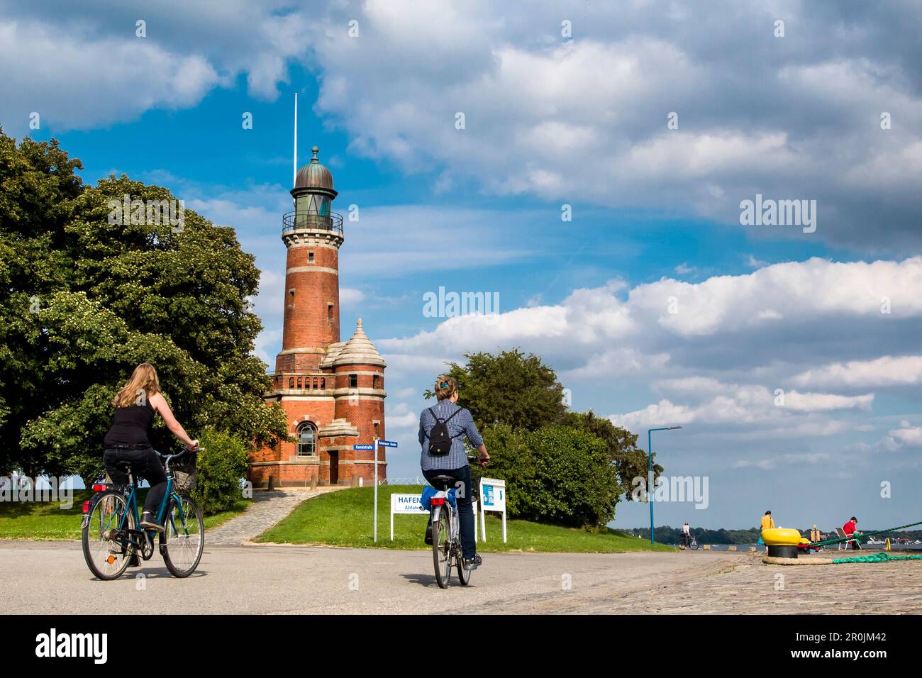 Leuchtturm Holtenau, Kiel, Ostsee, Schleswig-Holstein, Deutschland Stockfoto