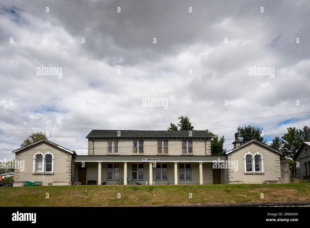 Altes Gerichtsgebäude, Lawrence, Otago, Südinsel, Neuseeland Stockfoto