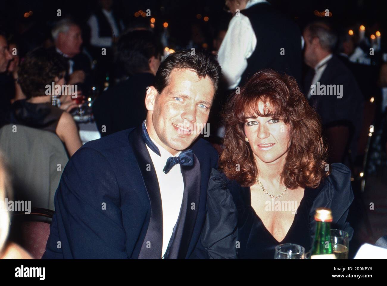 Henry Maske, deutscher Boxer, mit Ehefrau Manuela Sahr, Deutschland um 1994. Stockfoto