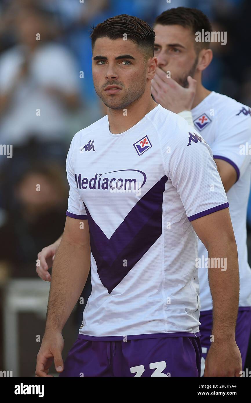 Neapel, Italien. 7. Mai 2023. Riccardo Sottil von ACF Fiorentina während der Serie A Match zwischen SSC Napoli und ACF Fiorentina im Stadio Diego Armando M. Stockfoto