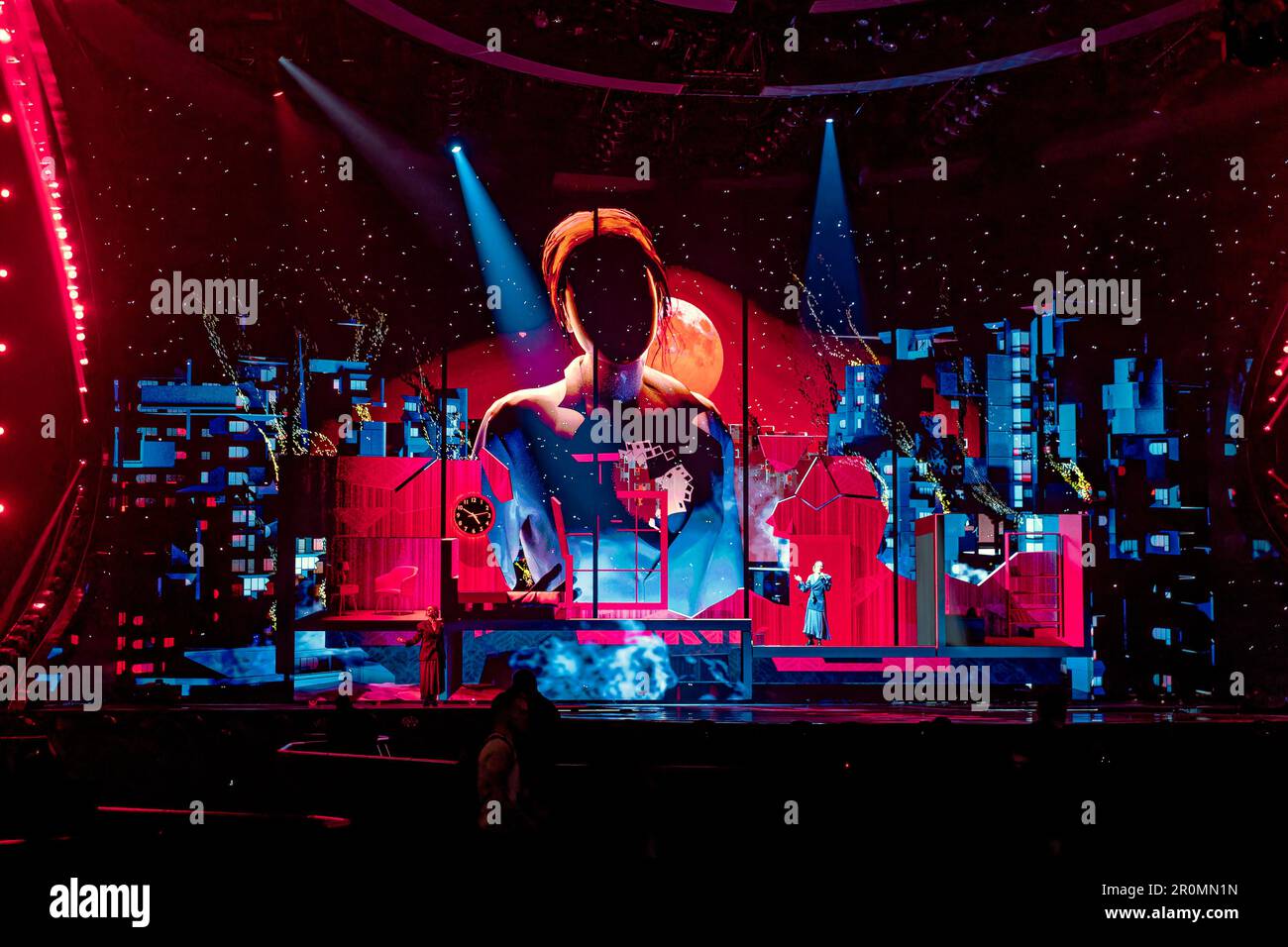 8. Mai 2023 Ukrainische Sängerin Alyosha beim Eurovision Song Contest