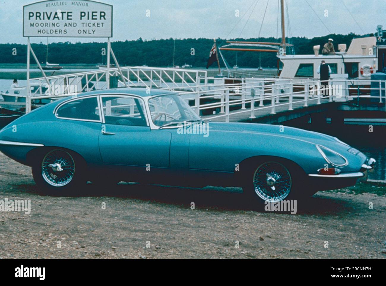 Jaguar Modell E-Type, UK 1970er Stockfoto