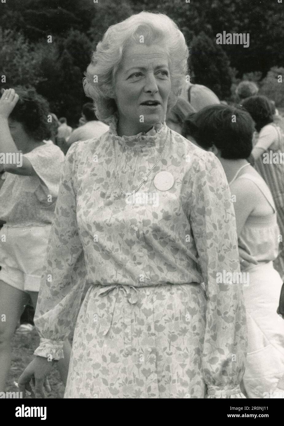 Britische Adlige Shand-Kidd, Prinzessin Dianas Mutter, UK 1988 Stockfoto