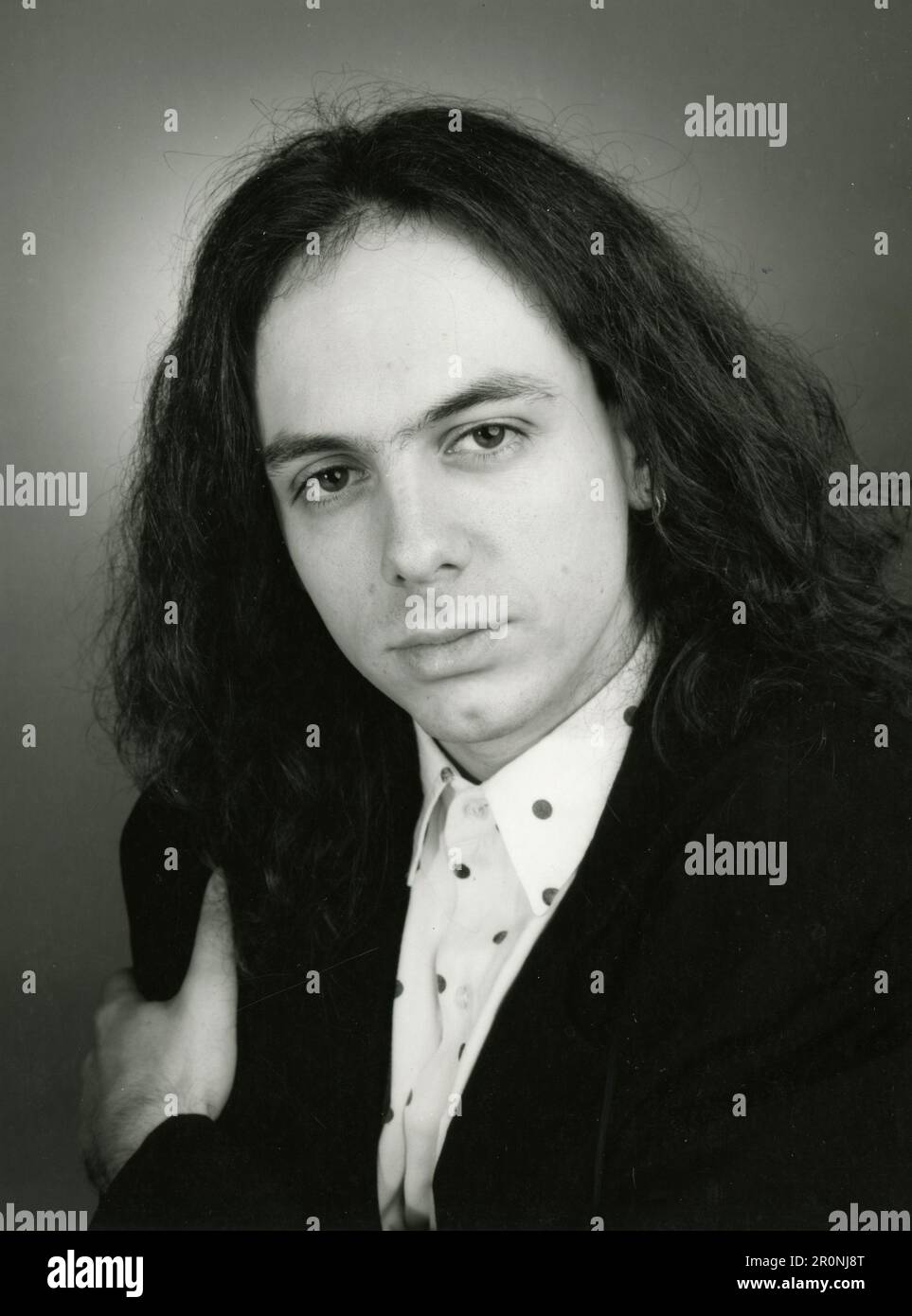 Amerikanischer Sänger und Songwriter Judson Spence, USA 1980er Stockfoto