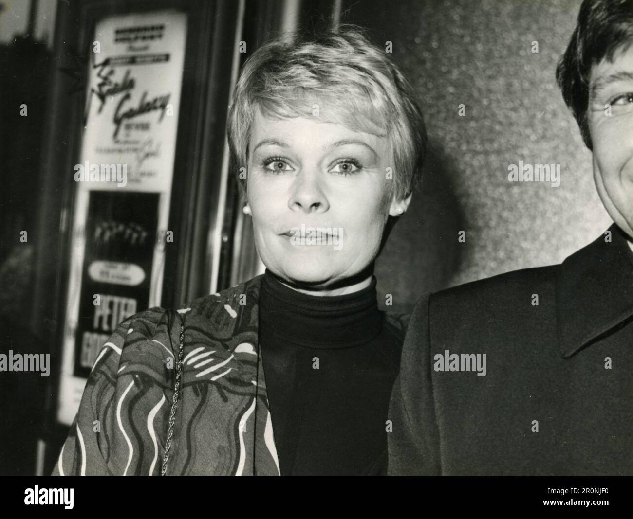 Englische Schauspielerin Judi Dench, UK 1982 Stockfoto