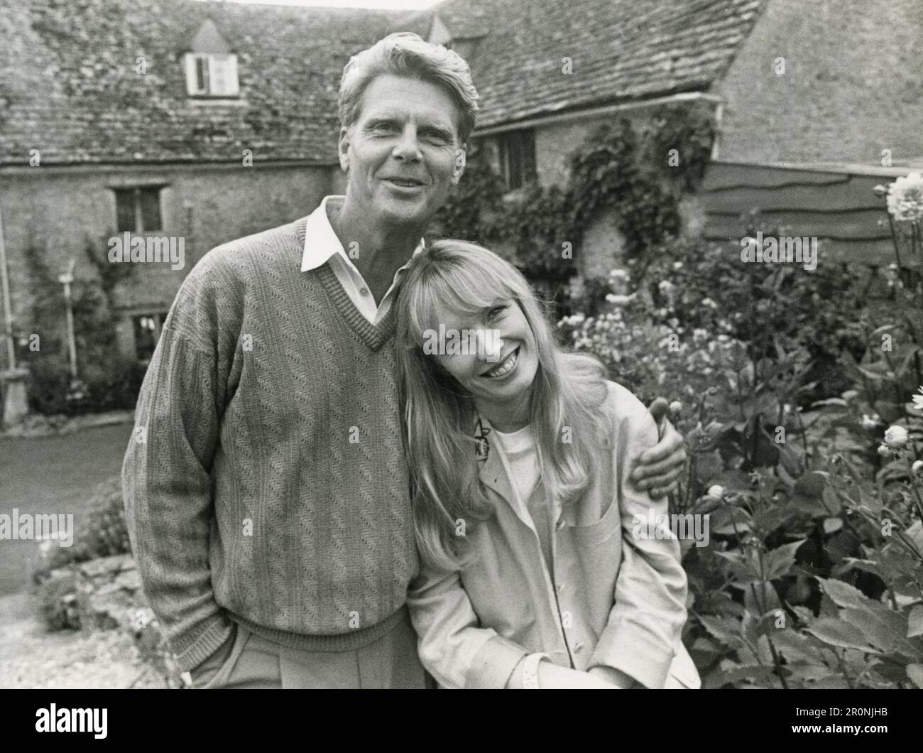 Britischer Schauspieler James Fox und Schauspielerin Lindsay Duncan, UK 1989 Stockfoto