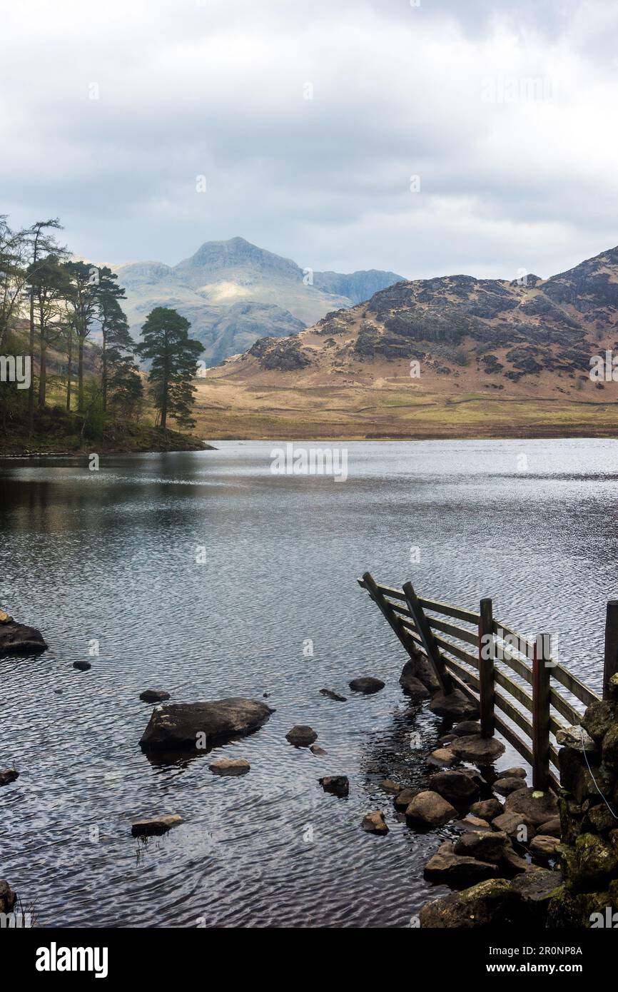 Heute ist es eine Site von besonderem wissenschaftlichen Interesse, sie enthält Braunforelle, Barsch und Hechte. Stockfoto