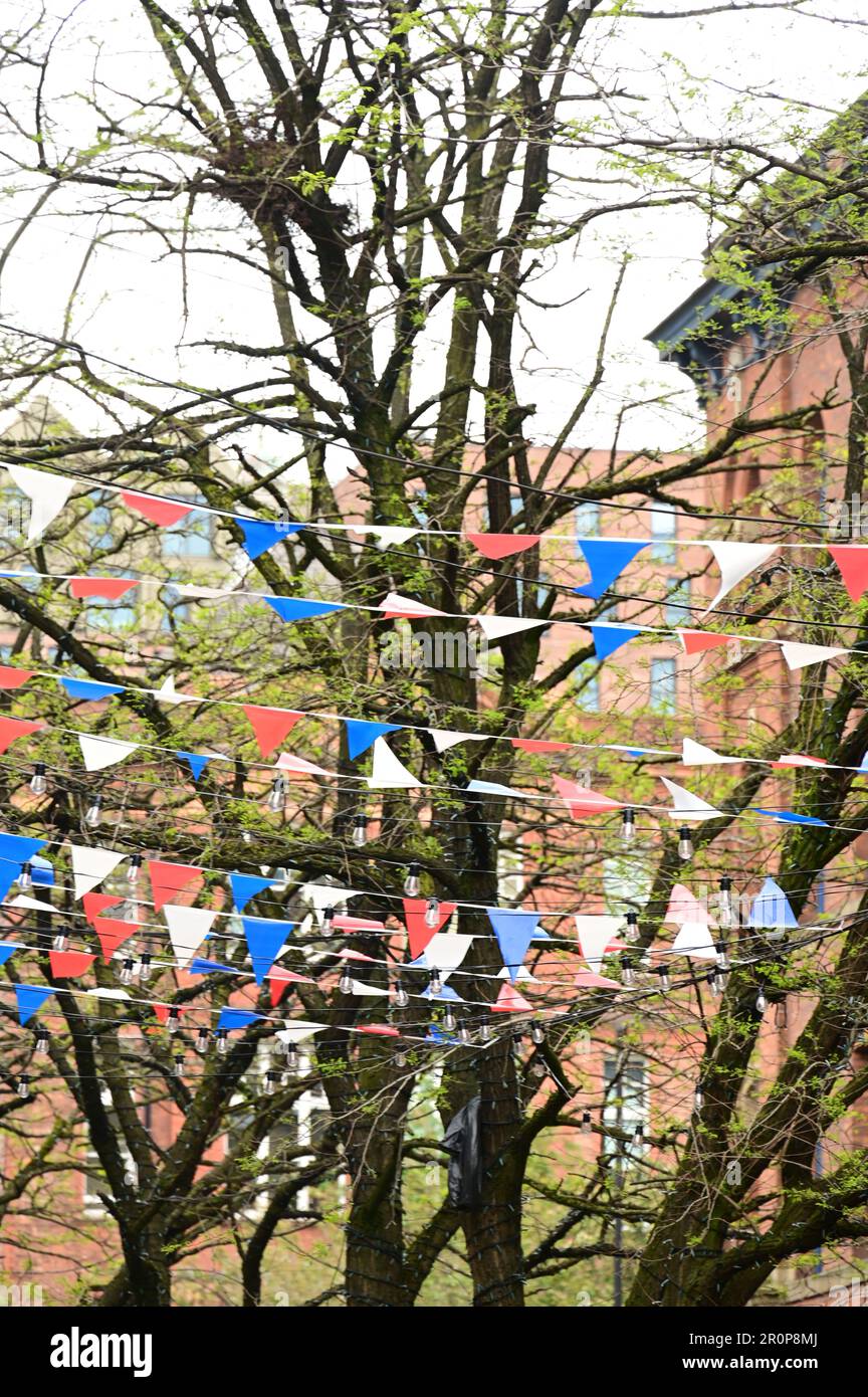 Flagge des Vereinigten Königreichs Stockfoto