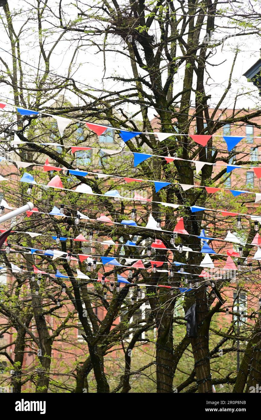 Flagge des Vereinigten Königreichs Stockfoto