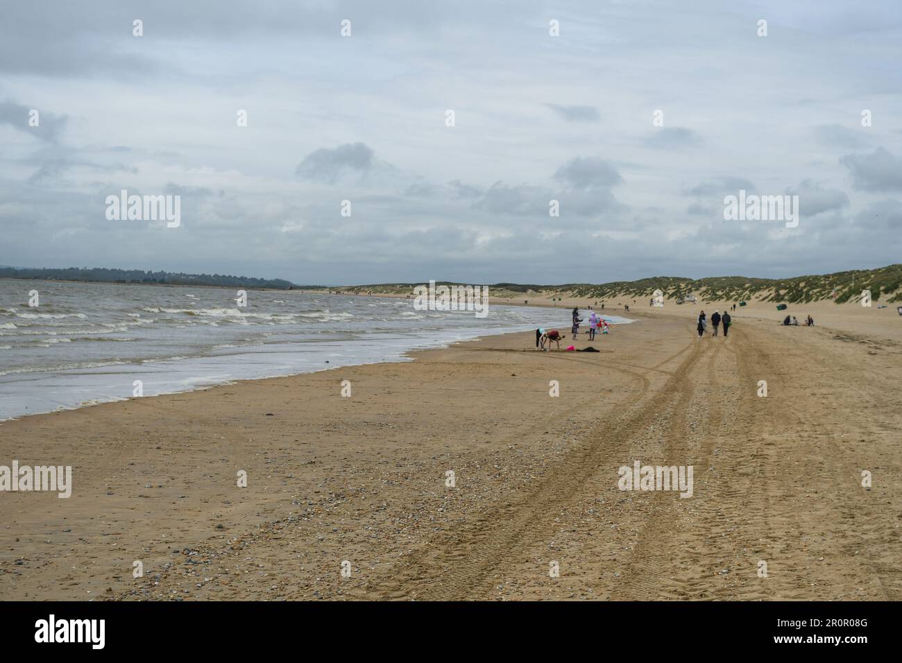 Camber Sands, East Sussex Stockfoto