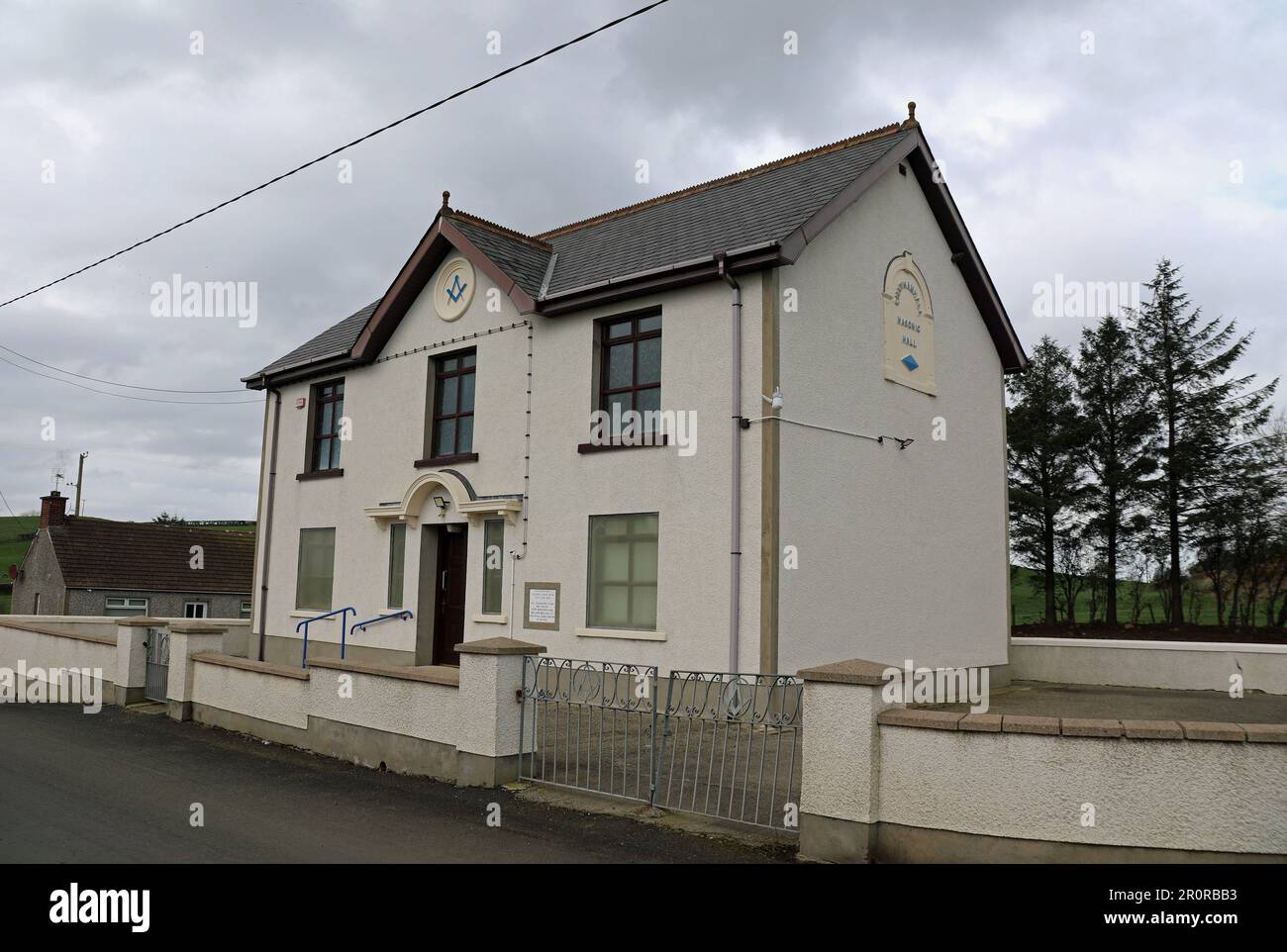 Chatham Hall bei Armoy im County Antrim Stockfoto