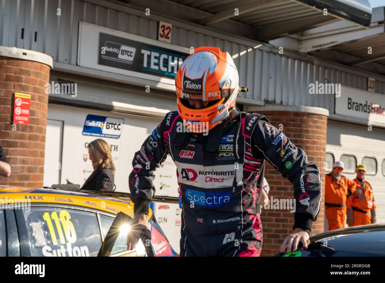 BTCC-Runde 6 am 6. Mai 2023 bei Brands Hatch, Longfield, England. Foto: Chris Williams. Nur redaktionelle Verwendung, Lizenz für kommerzielle Verwendung erforderlich. Keine Verwendung bei Wetten, Spielen oder Veröffentlichungen von Clubs/Ligen/Spielern. Stockfoto