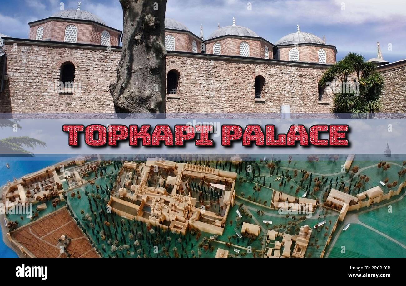 Palst Der Topkapi-Palast ist ein historisches Museum in Istanbul und war seit ...
