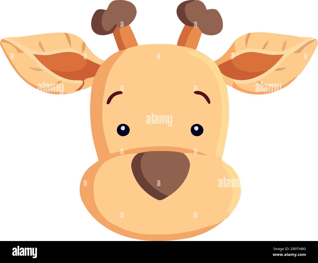 Süße Giraffen-Illustration Stock Vektor