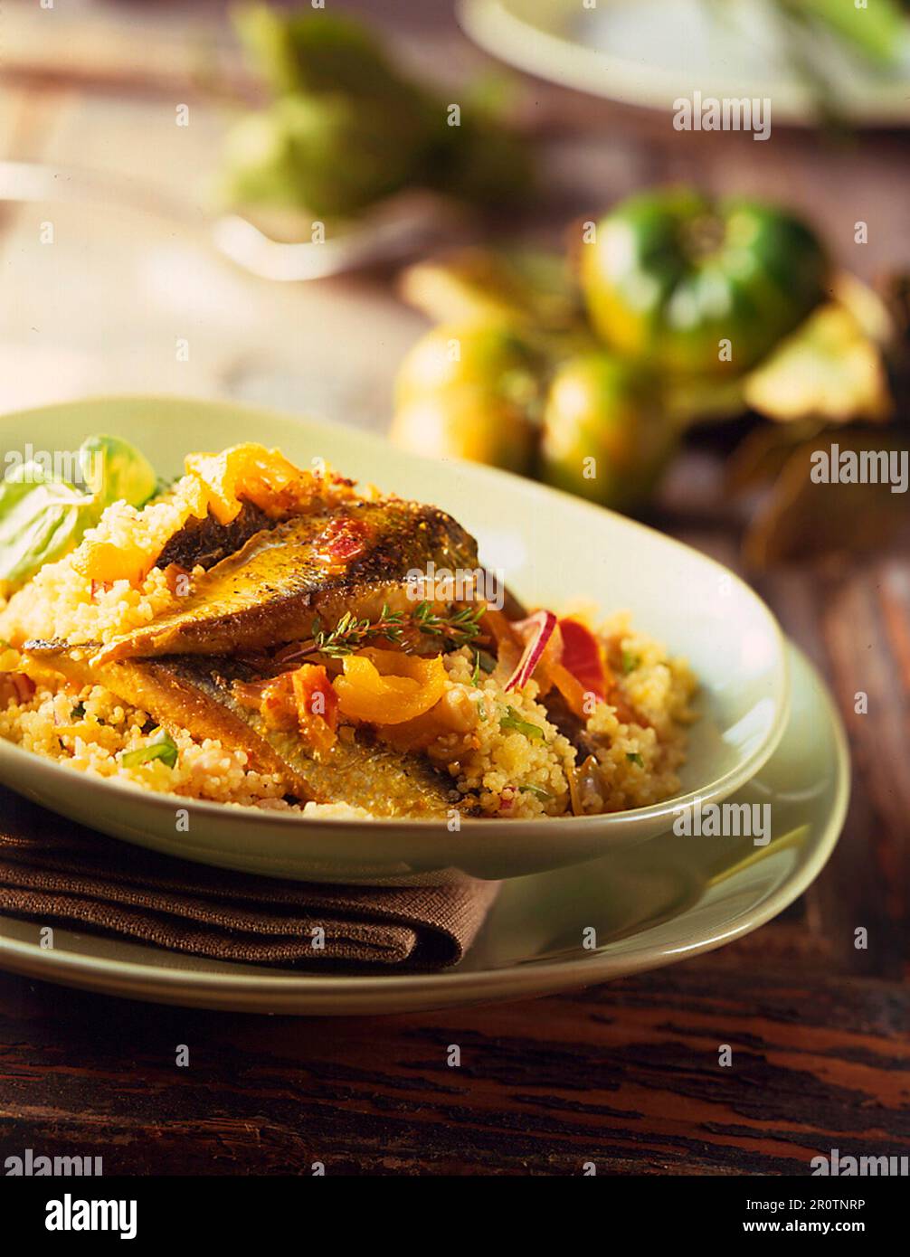 Couscous mit sardinen -Fotos und -Bildmaterial in hoher Auflösung – Alamy