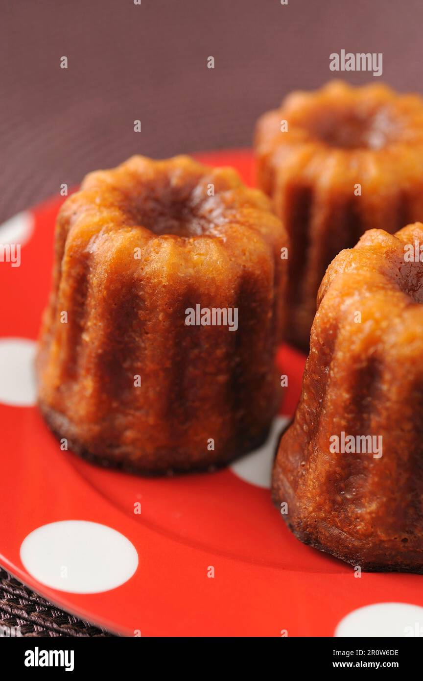 Cannelés Stockfoto