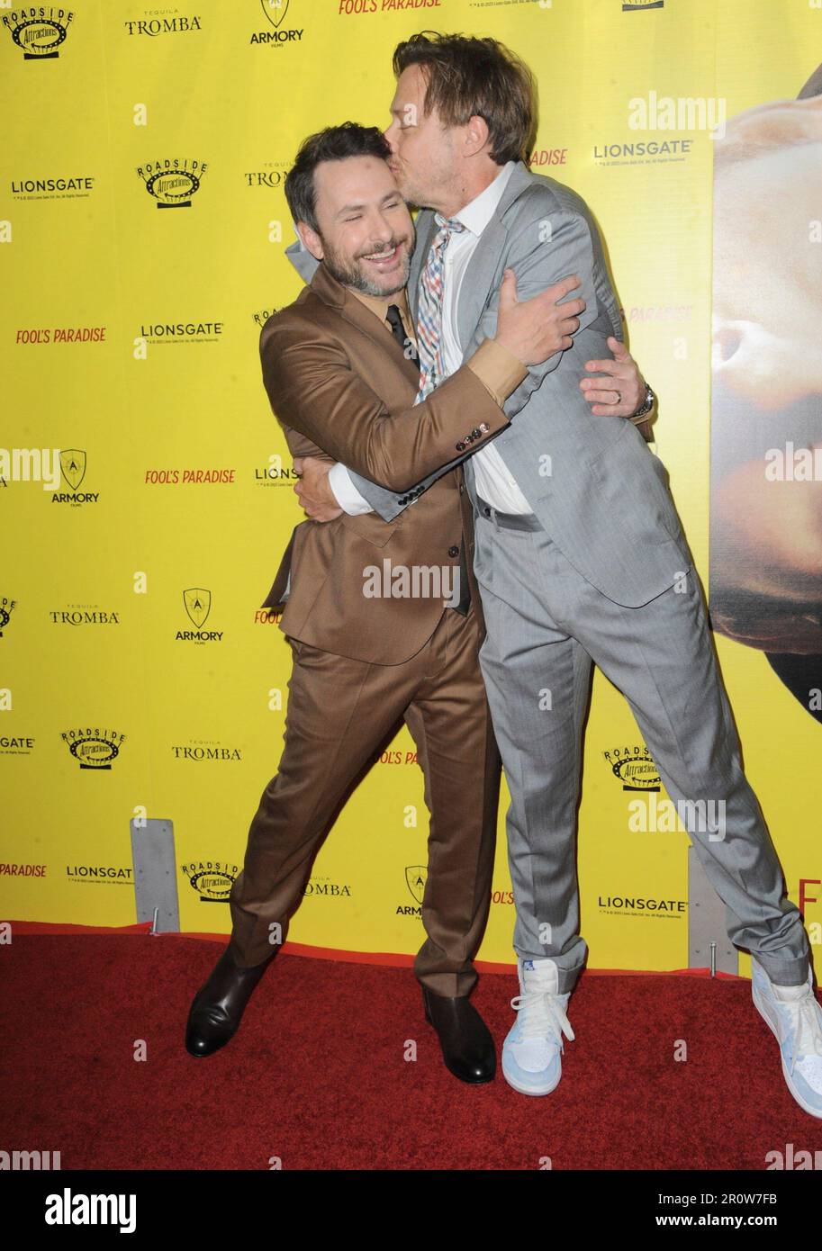 Los Angeles, Kalifornien. 9. Mai 2023. Jimmi Simpson, Charlie Day bei der Ankunft für DIE Premiere DES NARREN PARADISE, TCL Chinese Theatre, Los Angeles, CA, 9. Mai 2023. Kredit: Elizabeth Goodenough/Everett Collection/Alamy Live News Stockfoto