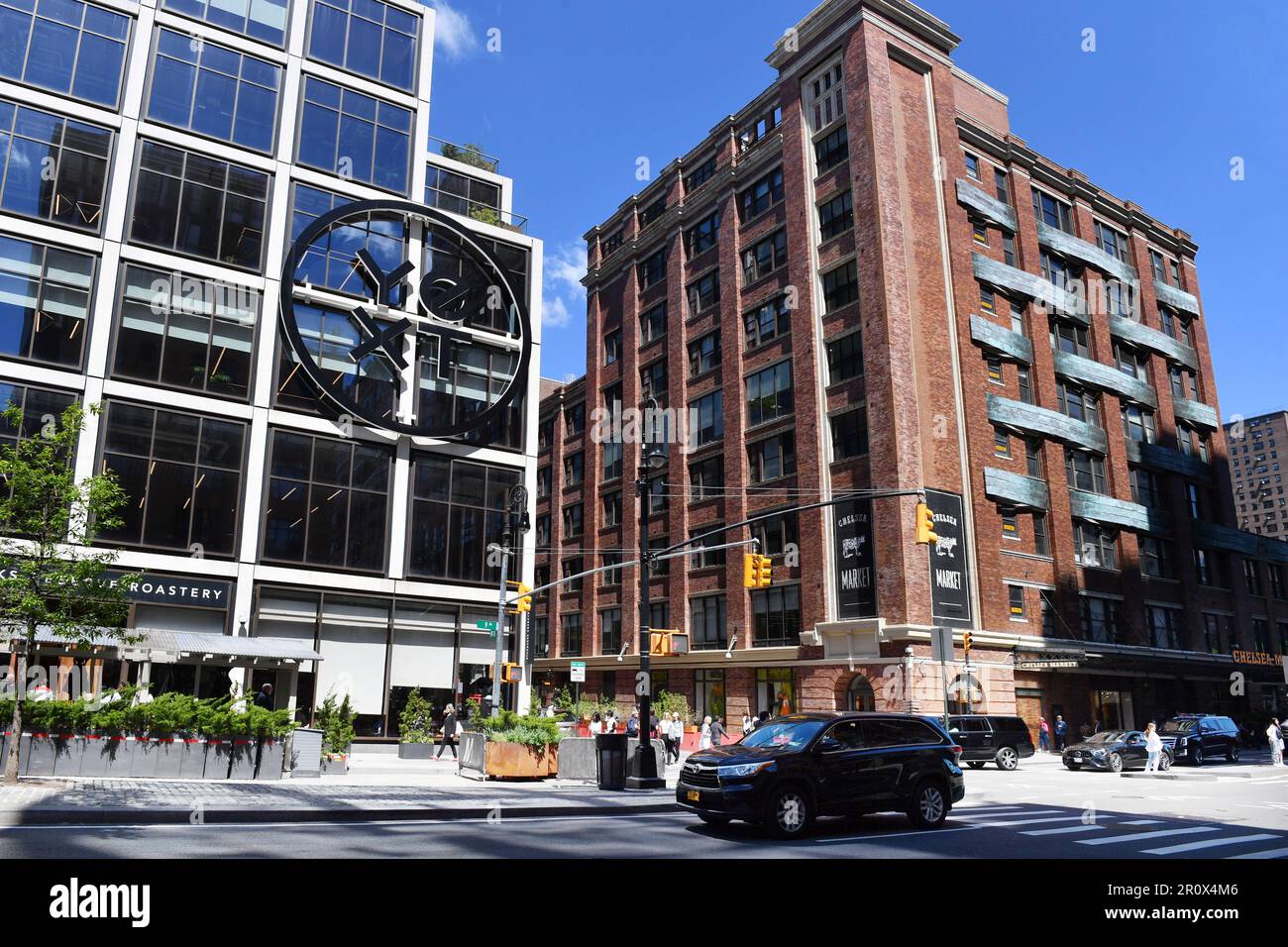 Chelsea Market - Straßenszene New York City - USA Stockfoto