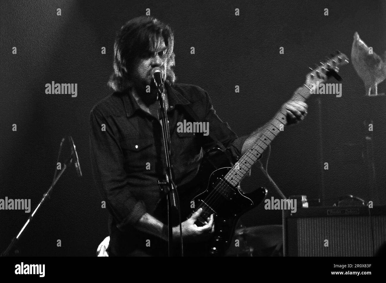 Tex Perkins, Livekonzert im Knust, Hamburg Stockfoto