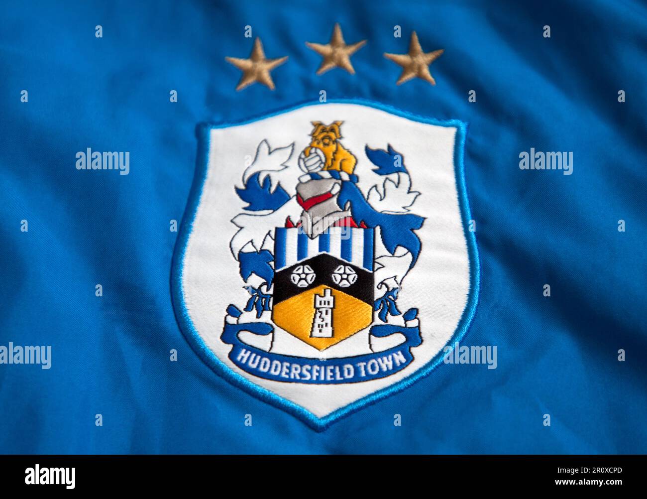 Huddersfield Town A.F.C. Logo Stockfoto