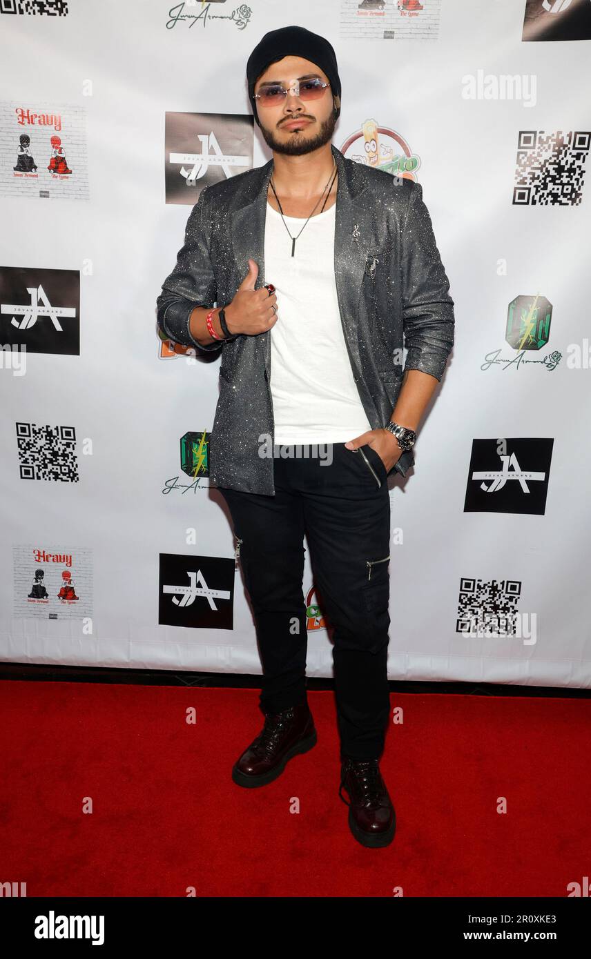 Los Angeles, Ca. 9. Mai 2023. Mondragon auf der Jovan Armand Music Release Party im Club Bahia in Los Angeles, Kalifornien, am 9. Mai 2023. Kredit: Faye Sadou/Media Punch/Alamy Live News Stockfoto