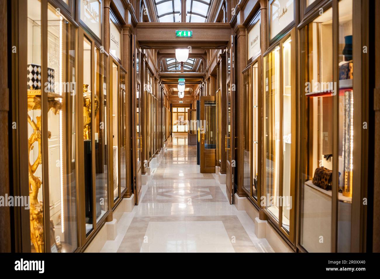Paris, Frankreich, Hotel Le Ritz, Aussicht, Luxus Lifestyle, Flur, Stockfoto