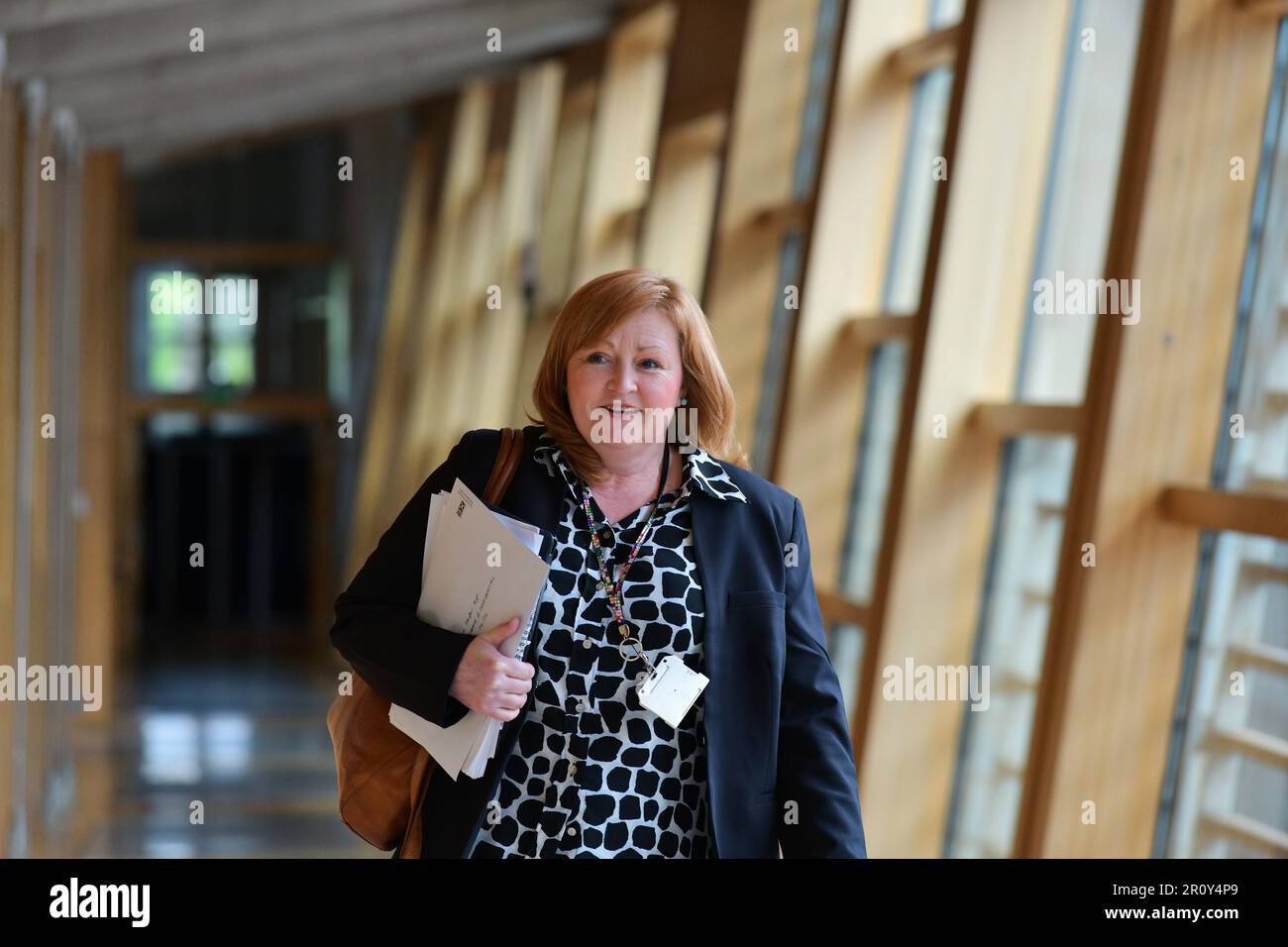 Edinburgh Scotland, Vereinigtes Königreich, 10. Mai 2023. Emma Harper vom Schottischen Parlament. Live-Nachrichten von sst/alamy Stockfoto
