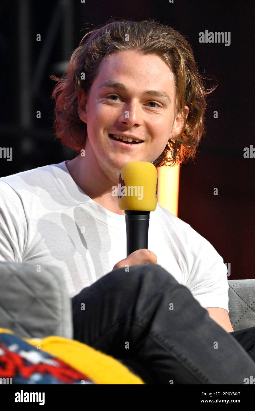 Timothy Innes auf der German Comic Con Frühjahrsausgabe in der Messe Dortmund. Dortmund, 07.05.2023 Stockfoto