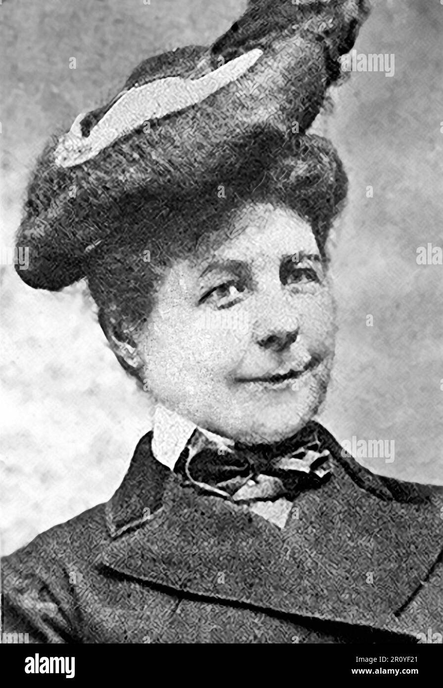 Mary Anderson. Portrait der amerikanischen Immobilienentwicklerin und Erfinderin Mary Elizabeth Anderson (1866-1953), c. 1910. Sie ist berühmt dafür, den Scheibenwischer erfunden zu haben. Stockfoto
