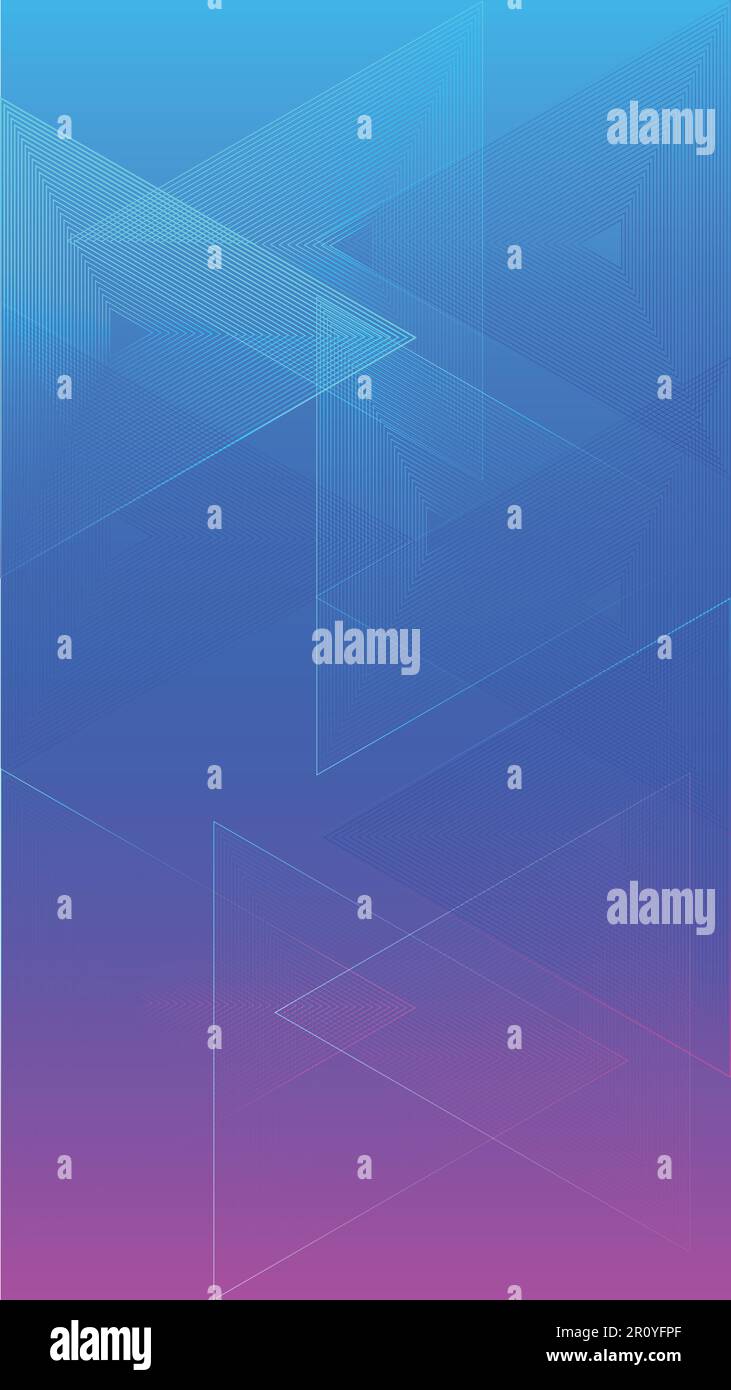 Blauer abstrakter trendiger abstrakter Hintergrund, blauer geometrischer Hintergrund, luxuriöser Hintergrund Stock Vektor
