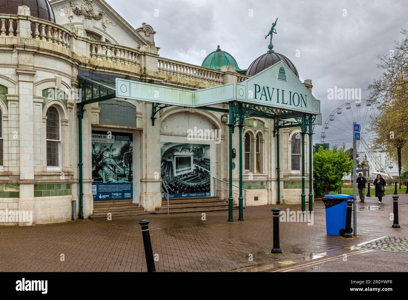 Veranstaltungsort Torquay Pavilion. Stockfoto