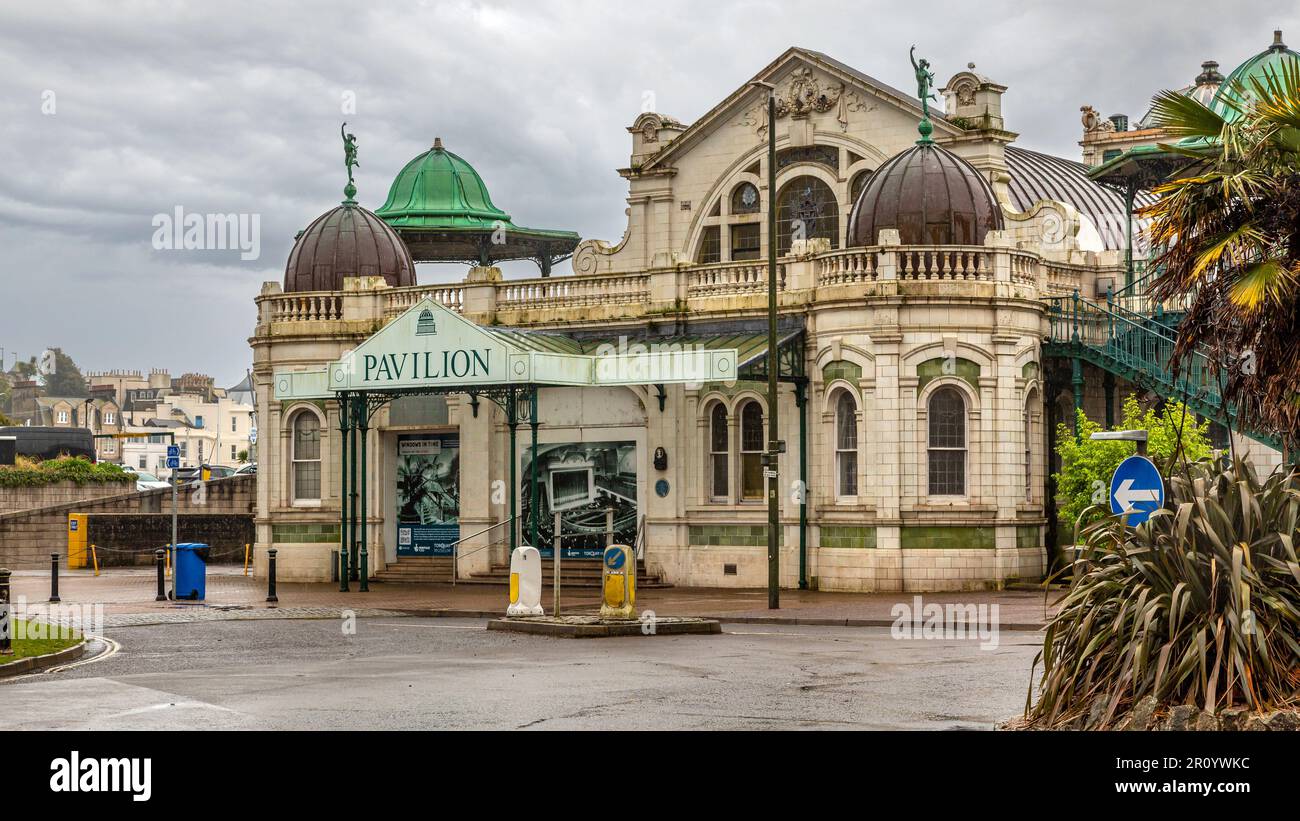 Veranstaltungsort Torquay Pavilion. Stockfoto