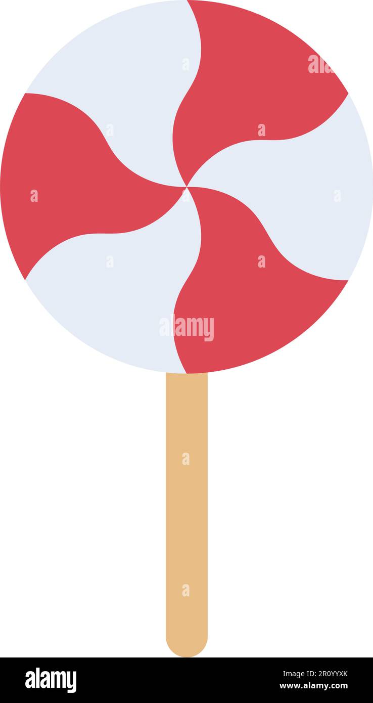 Vektorbild des Lollipop-Symbols. Geeignet für mobile Apps, Web-Apps und Printmedien. Stock Vektor