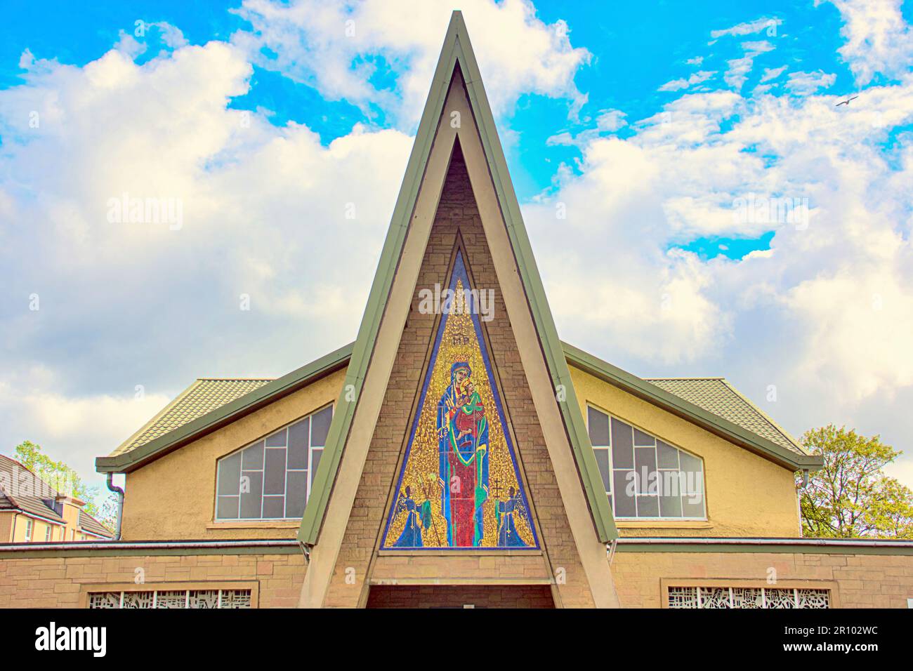 Our Lady of Perpetual Succour Catholic Church, Broomhill Glasgow. Stockfoto