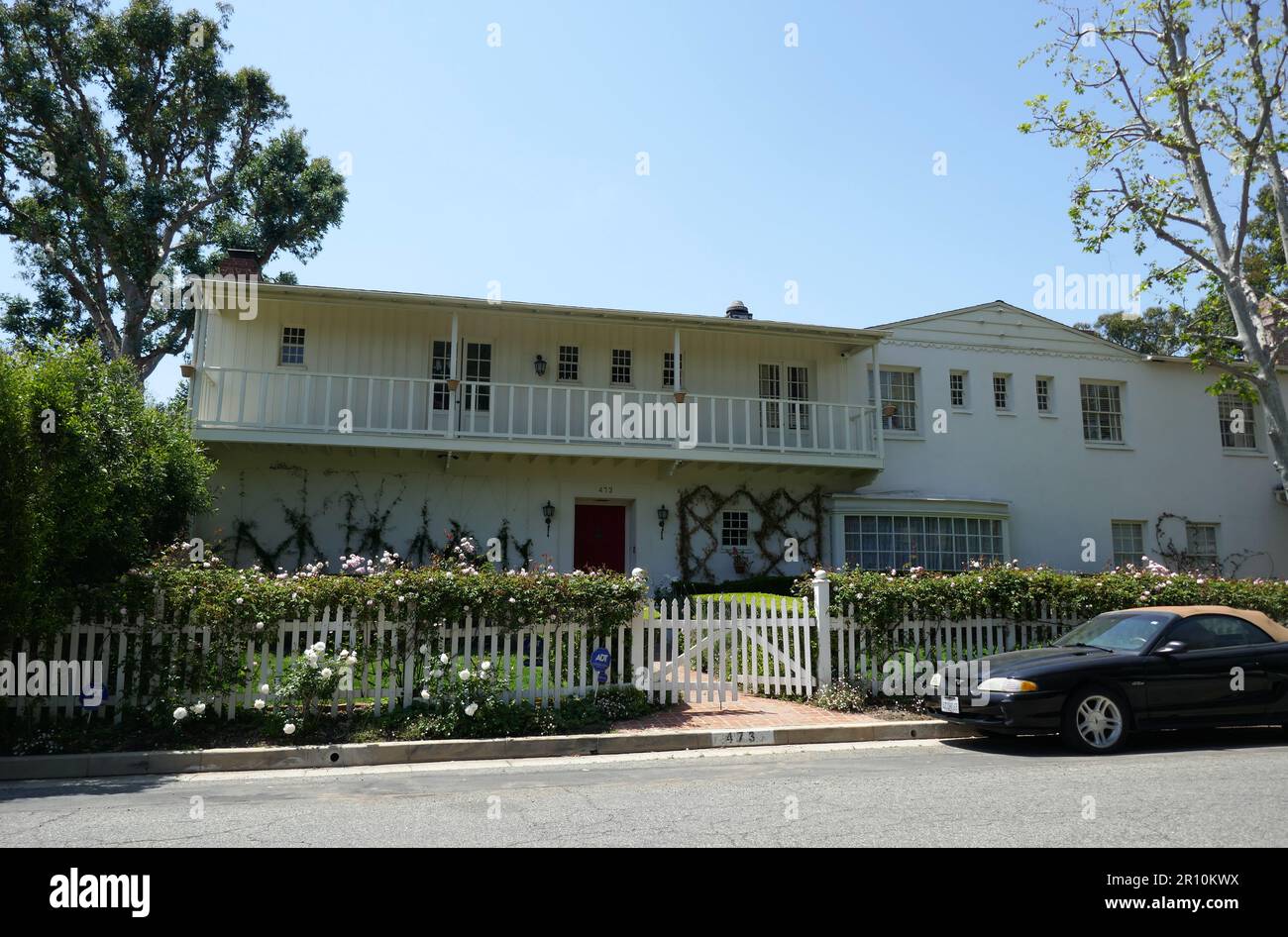 Los Angeles, Kalifornien, USA 8. Mai 2023 Schauspielerin Colleen Camp ehemaliges Haus am 8. Mai 2023 in Los Angeles, Kalifornien, USA. Foto: Barry King/Alamy Stock Photo Stockfoto