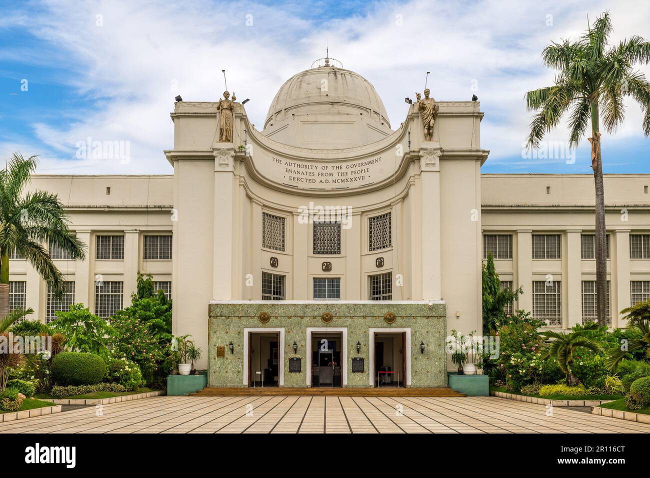 Cebu Provincial Capitol, Sitz der Provinzregierung von Cebu auf den Philippinen Stockfoto